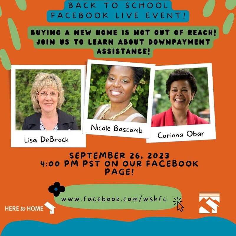 Join Us for a Facebook Live Back to School Event